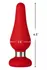 FORTO F-21 Tear Drop Medium Red Premium Silicone Plug