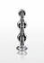 TOYJOY Diamond Star Beads Large Aluminium Plug with Silver Jewel