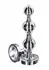 TOYJOY Diamond Star Beads Small Aluminium Plug with Silver Jewel