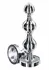TOYJOY Diamond Star Beads Medium Aluminium Plug with Silver Jewel