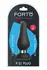 FORTO F-21 Tear Drop Medium Black Premium Silicone Plug