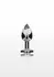 TOYJOY Starlight Booty Jewel Small Aluminium Plug with Gemstone Accent