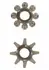 TOYJOY Power Stretchy Rings Set 2 pcs Flexible TPE Black
