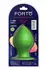 FORTO F-98R Rattler Cone Large Green Silicone Plug with Suction Base