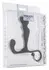 ToyJoy Power Plug Prostate Massager Black Ergonomic Silicone Design