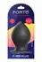 FORTO F-98R Rattler Cone Large Black Premium Silicone Plug