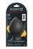 FORTO F-98 Cone Large Black Premium Silicone Plug with Suction Base