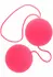 ToyJoy Funky Love Balls Silicone Weighted Intimate Trainer Pink 8713221328250