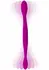TOYJOY Infinity Double Flexible Silicone Intimate Device, USB, Purple