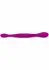 TOYJOY Infinity Double Flexible Silicone Intimate Device, USB, Purple