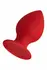 FORTO F-98 Cone Medium Red Premium Silicone Plug with Suction Base