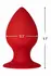 FORTO F-98 Cone Medium Red Premium Silicone Plug with Suction Base
