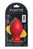 FORTO F-98 Cone Medium Red Premium Silicone Plug with Suction Base