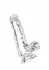 TOYJOY Get Real Clear Dildo TPE 16 cm - Transparent, Flexible Model