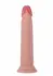 TOYJOY Deluxe Dual Density Dong TPE 21 cm - Supreme Vital Skin, Suction Base