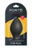 FORTO F-98 Cone Medium Black Premium Silicone Plug with Suction Base