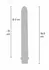 ToyJoy Buttocks The Cleaner Shower Set 15 cm - Hygienic Cleaning System