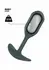 ToyJoy The Athlete Silicone Weighted Plug 12cm 230g Black