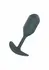 ToyJoy The Player Silicone Weighted Plug 106g Black 11cm