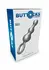 TOYJOY The Stuffer 3 Balls Plug Silicone Intimate Trainer Metallic