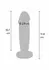 TOYJOY Buttocks The Intruder Vibrating Plug Metal Large USB Black