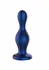 TOYJOY The Hitter Metal Blue Silicone Anal Plug - Tapered Base Design