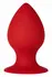FORTO F-98 Cone Small Red Premium Silicone Plug with Suction Base