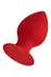 FORTO F-98 Cone Small Red Premium Silicone Plug with Suction Base