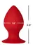 FORTO F-98 Cone Small Red Premium Silicone Plug with Suction Base