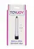 ToyJoy Retro Ultra Slimline Vibrator - Elegant Compact Design, Silver Finish