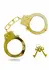 TOYJOY Metal Handcuffs Adjustable Silver Secure Lock System