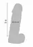 ToyJoy Prince Of Namibia Model 20 cm - Anatomical Silicone System, Black