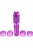 ToyJoy Pocket Rocket Compact Multi-Texture Intimate Device 4 Caps