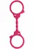 ToyJoy Stretchy Fun Cuffs Silicone Flexible Hand Restraints Black