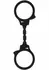 ToyJoy Stretchy Fun Cuffs Silicone Flexible Restraint System Black
