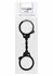ToyJoy Stretchy Fun Cuffs Silicone Flexible Restraint System Black