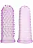 ToyJoy Sexy Finger Ticklers TPR Finger Sleeve with Textured Surface Clear