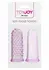 ToyJoy Sexy Finger Ticklers TPR Finger Sleeve with Textured Surface Clear