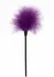 ToyJoy Sexy Feather Tickler Elegant Turkey Feather Sensual Accessory Black