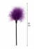 ToyJoy Sexy Feather Tickler Elegant Turkey Feather Sensual Accessory Black