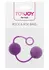 ToyJoy Rock & Roll Balls Silicone Weighted Exercise Balls Black