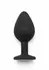 TOYJOY Diamond Booty Jewel Medium Silicone Plug with Gem Accent