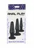 TOYJOY Best Butt Buddies Set - 3-Piece TPE Anal Plug Collection