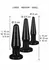 TOYJOY Best Butt Buddies Set - 3-Piece TPE Anal Plug Collection
