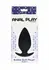 TOYJOY Bubble Butt Player Expert Silicone Plug - Advanced Size, Black
