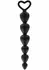 TOYJOY Bottom Beads Silicone Flexible Anal Chain 6 Beads Black