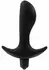 TOYJOY Private Dancer Silicone Vibrating Plug with Flared Base Black