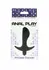 TOYJOY Private Dancer Silicone Vibrating Plug with Flared Base Black