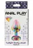 TOYJOY Twilight Booty Jewel Medium Aluminium Plug with Rainbow Gem