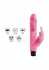 TOYJOY Crystal Dancer Rabbit Vibrator Transparent, Multi-Speed, 5 Functions